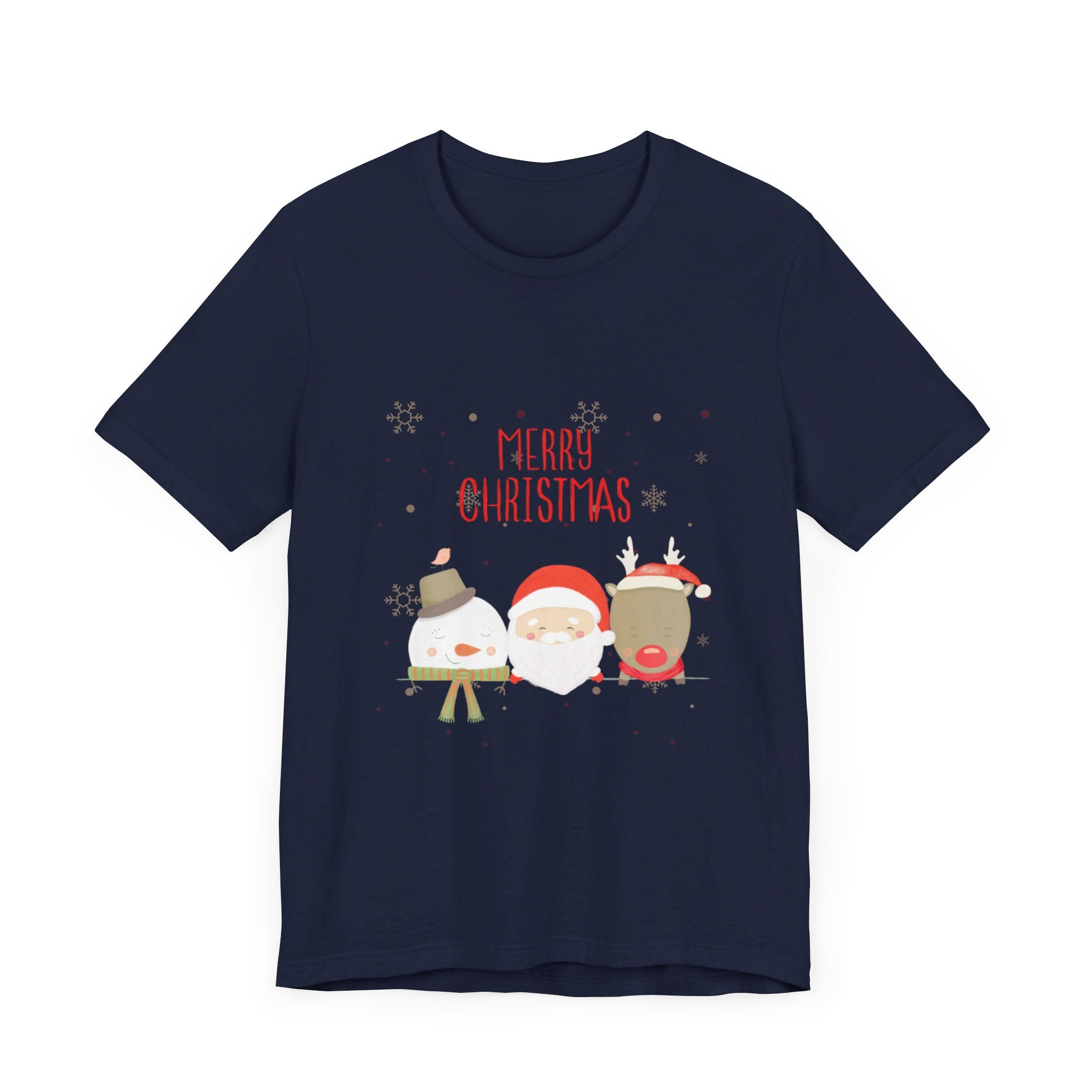 Merry Xmas Crew Unisex Jersey Short Sleeve Tee