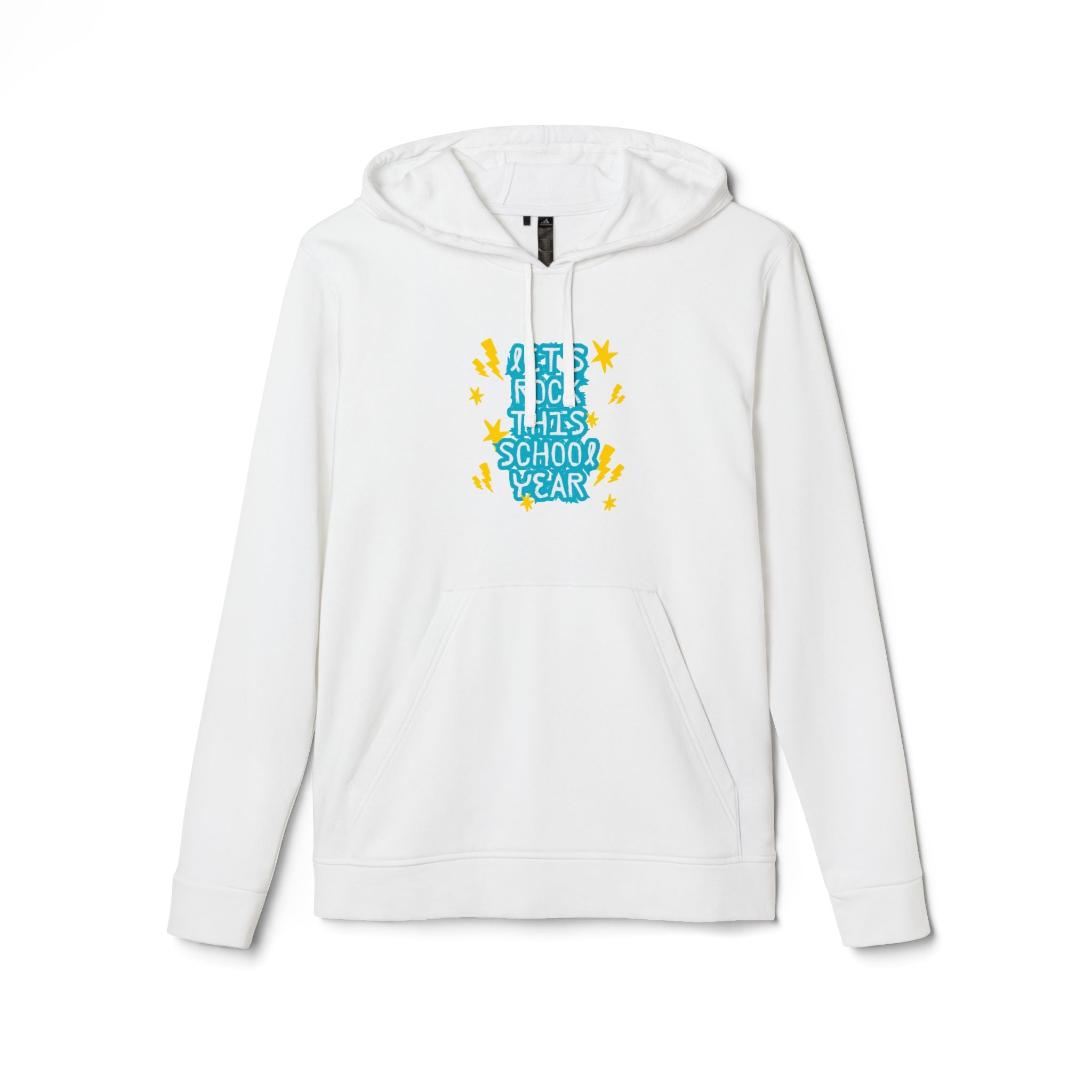 Let's Rock This Schoo Year adidas® Unisex Fleece Hoodie