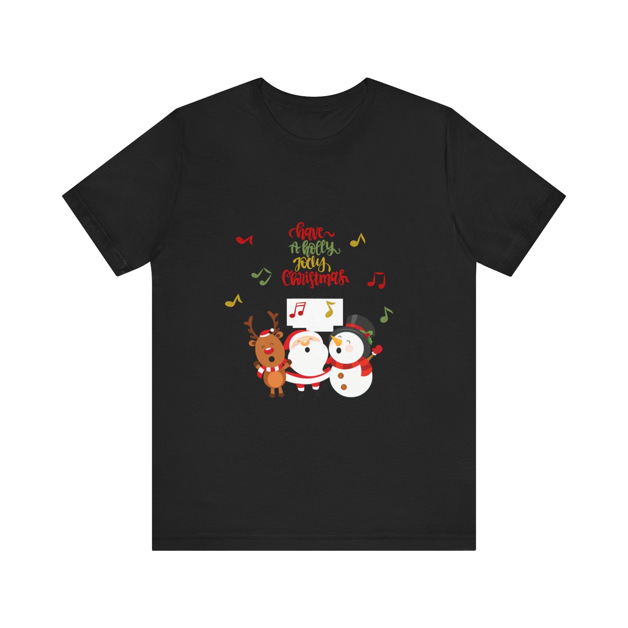 Have A Holly Jolly Christmas Unisex Jersey Short Sleeve Tee