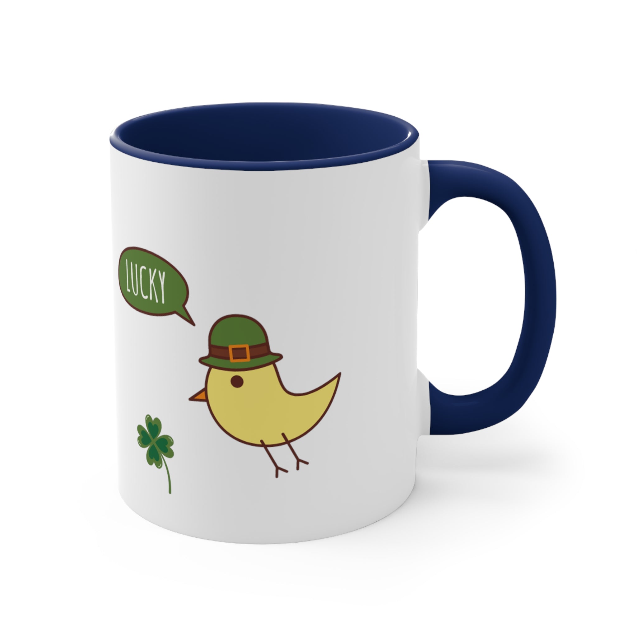Feeling Lucky Accent Coffee Mug, 11oz