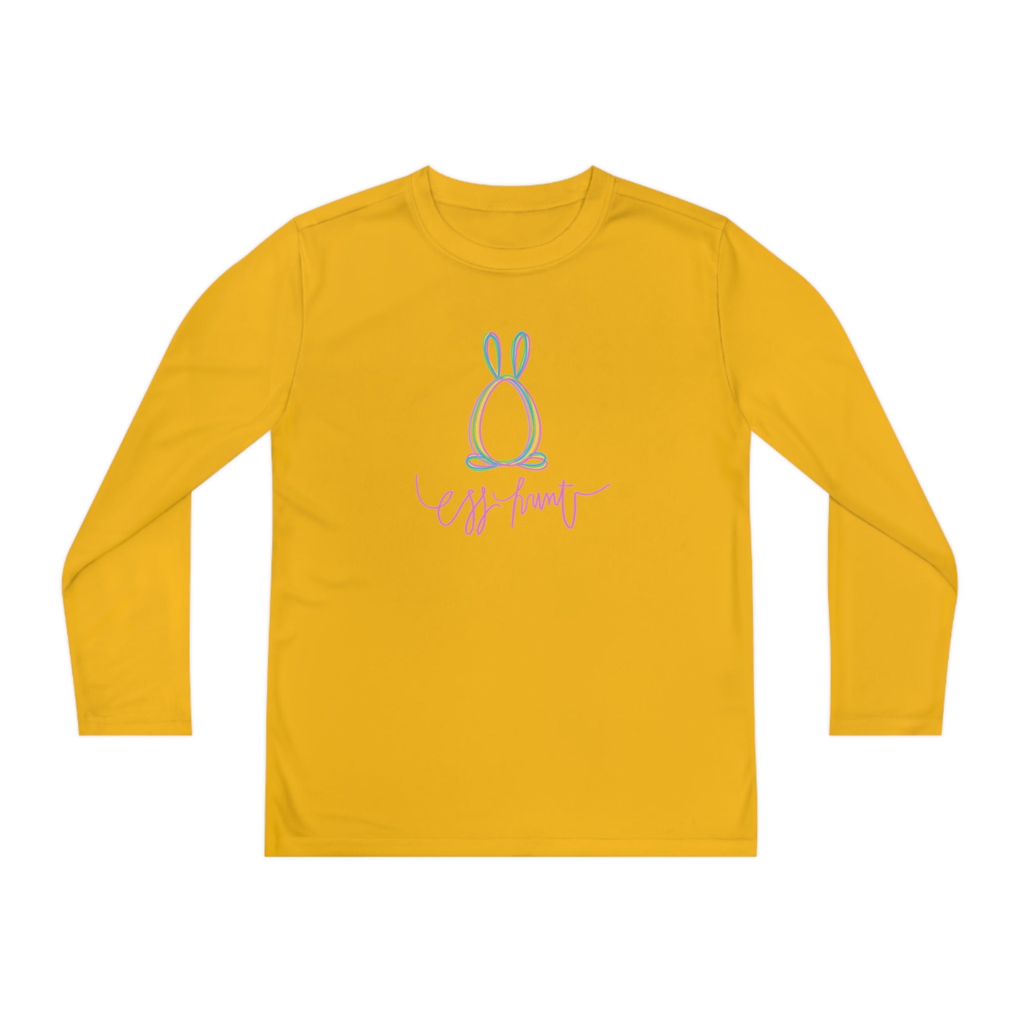 Egg Hunt Youth Long Sleeve Competitor Tee