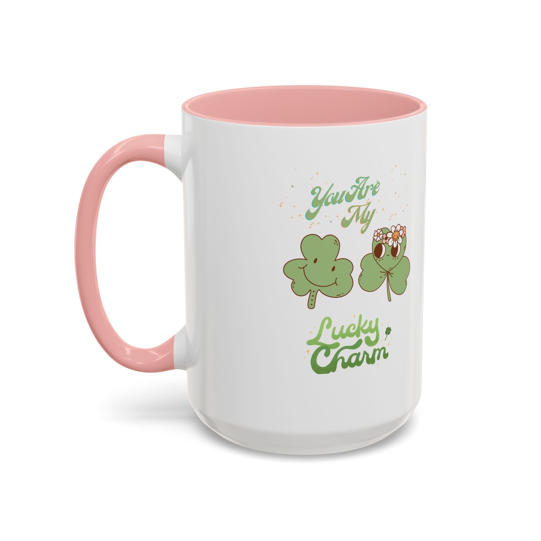 You're my Lucky Charm Accent Coffee Mug - St. Patrick's Day Gift