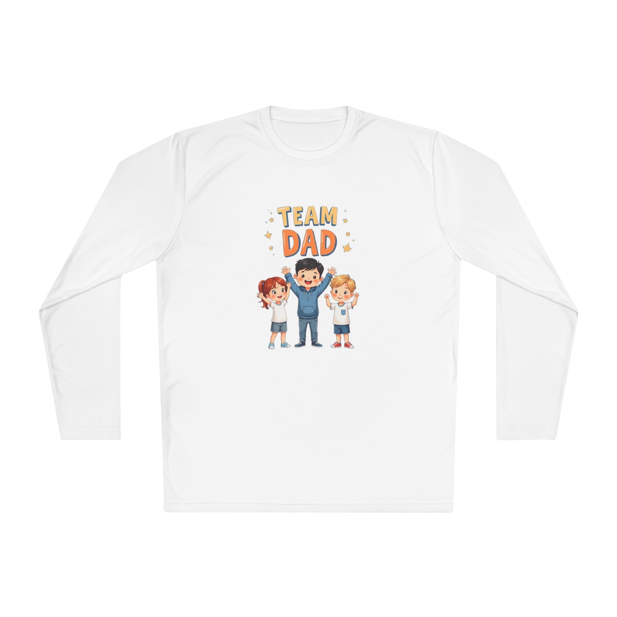 Team Dad Unisex Lightweight Long Sleeve Tee