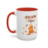 Autumn Vibes Accent Coffee Mug (11, 15oz)