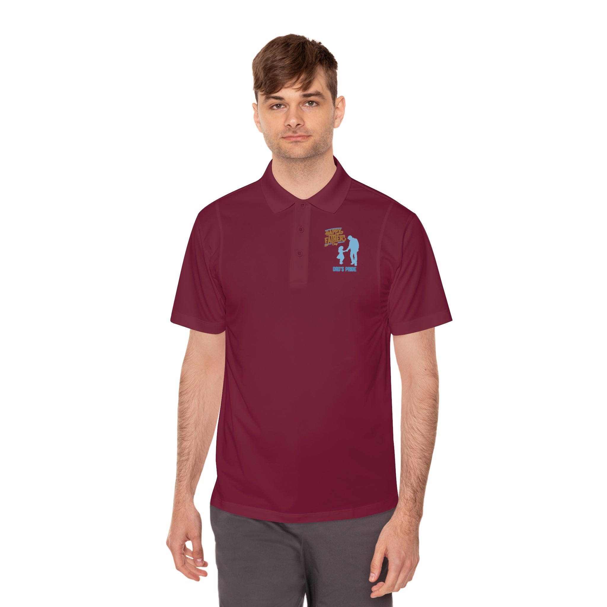 Dad's Pride Men's Sport Polo Shirt