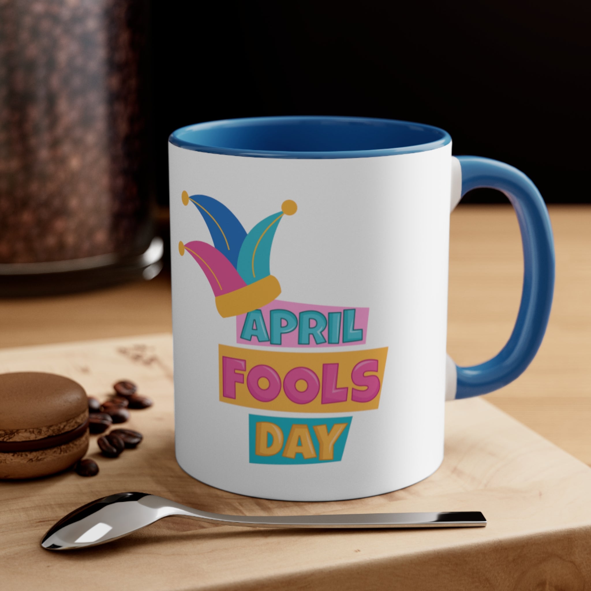 All Fool's Day Accent Coffee Mug, 11oz