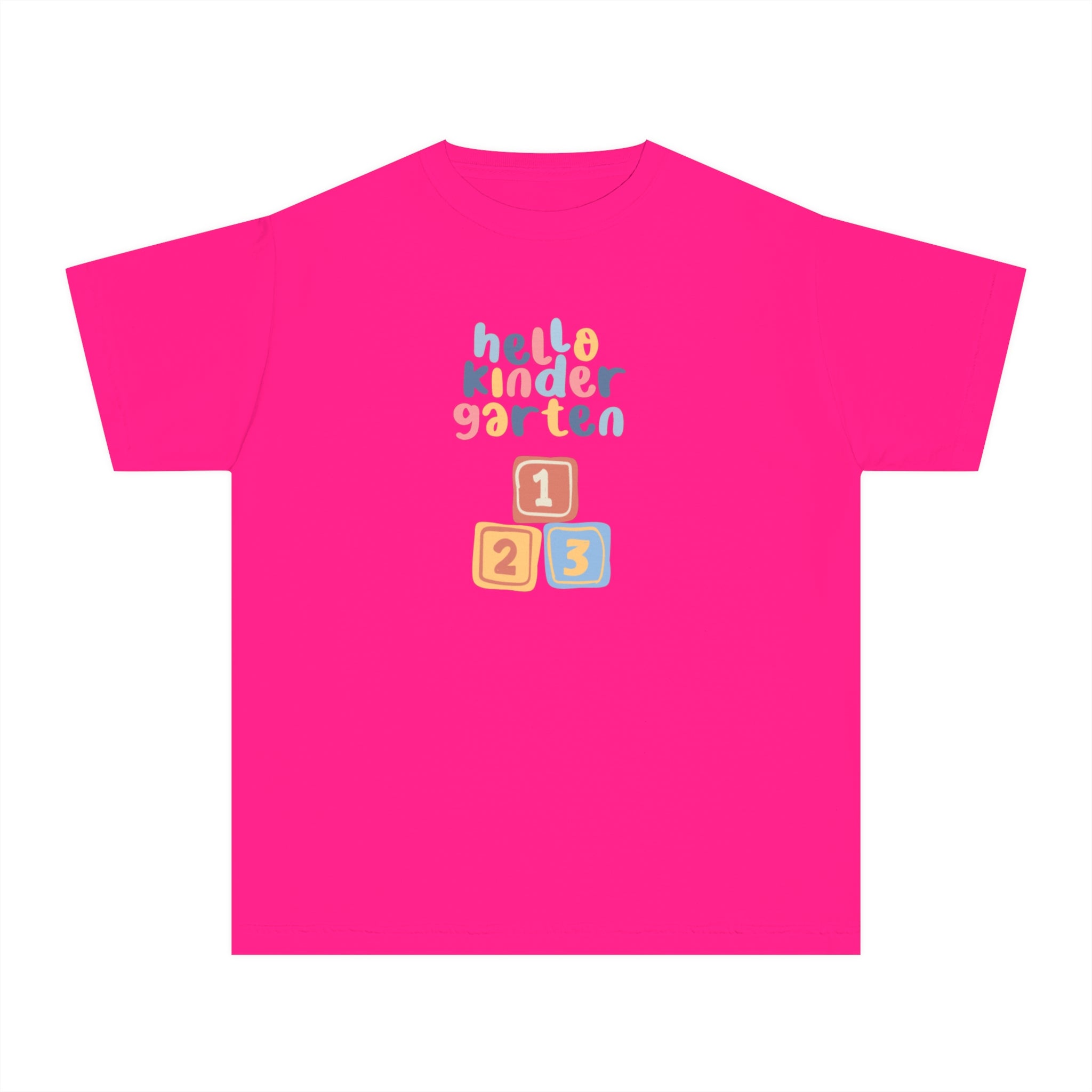 Hello Kindergarten Youth Midweight Tee