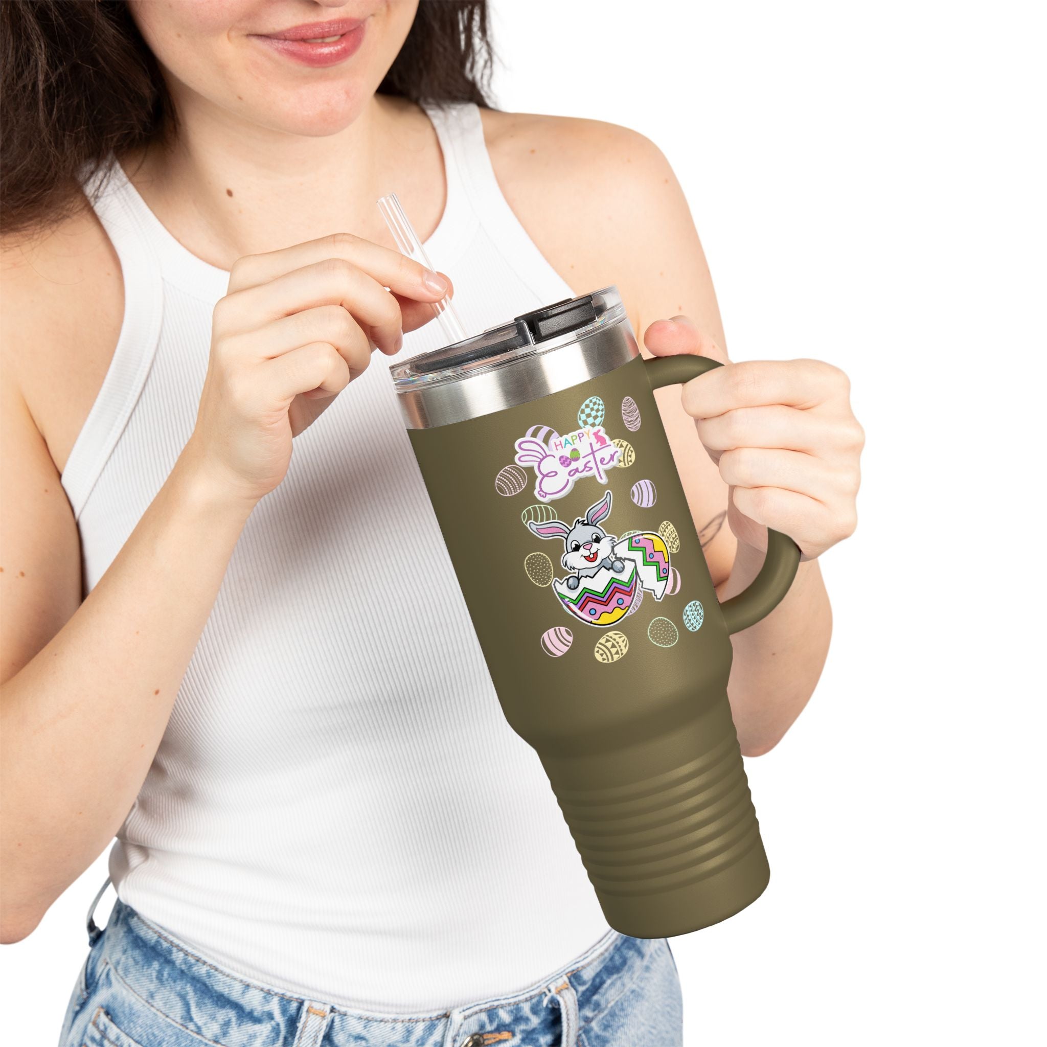 Easter Greetings Insulated Travel Mug - 40oz