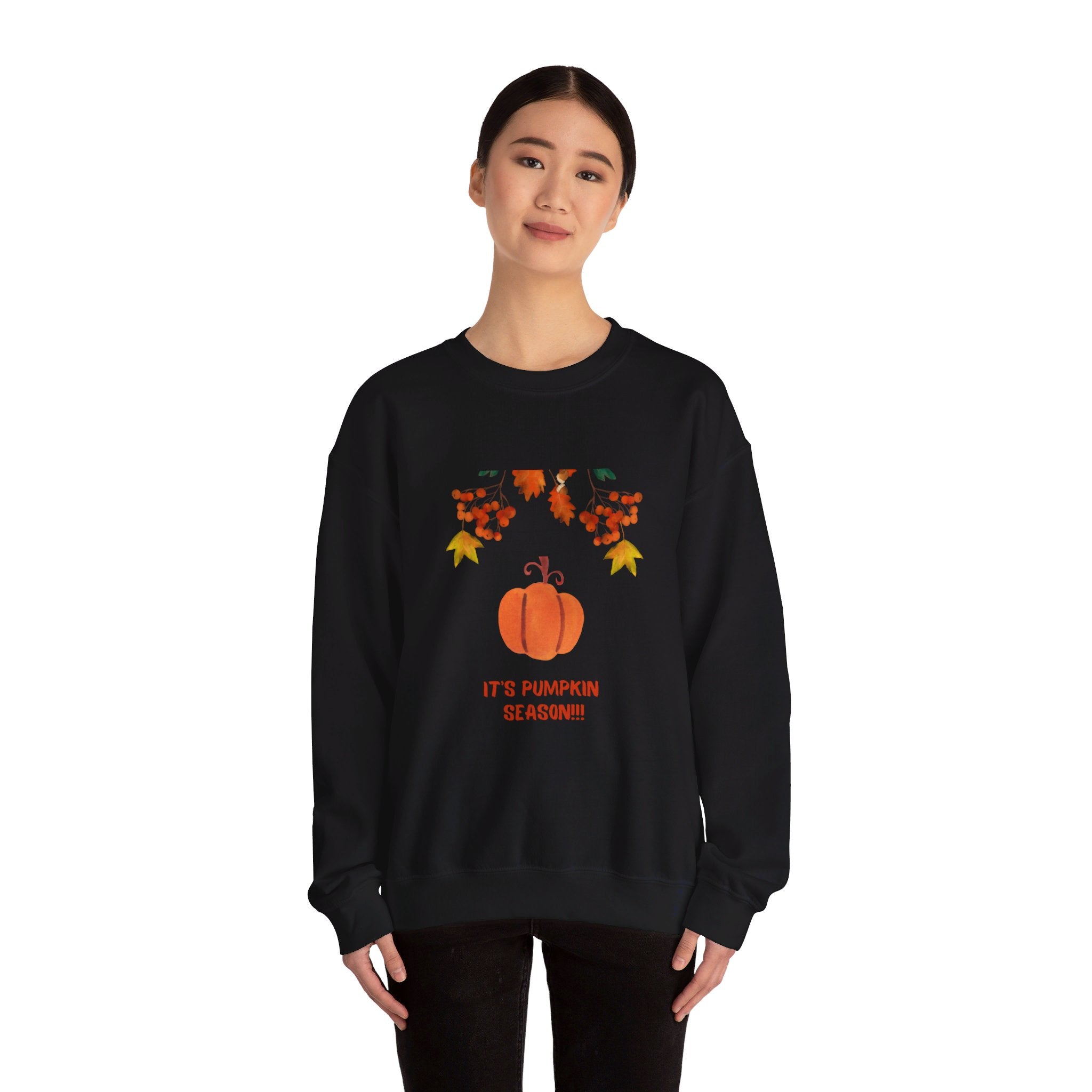 Pumpkin Season Unisex Heavy Blend™ Crewneck Sweatshirt