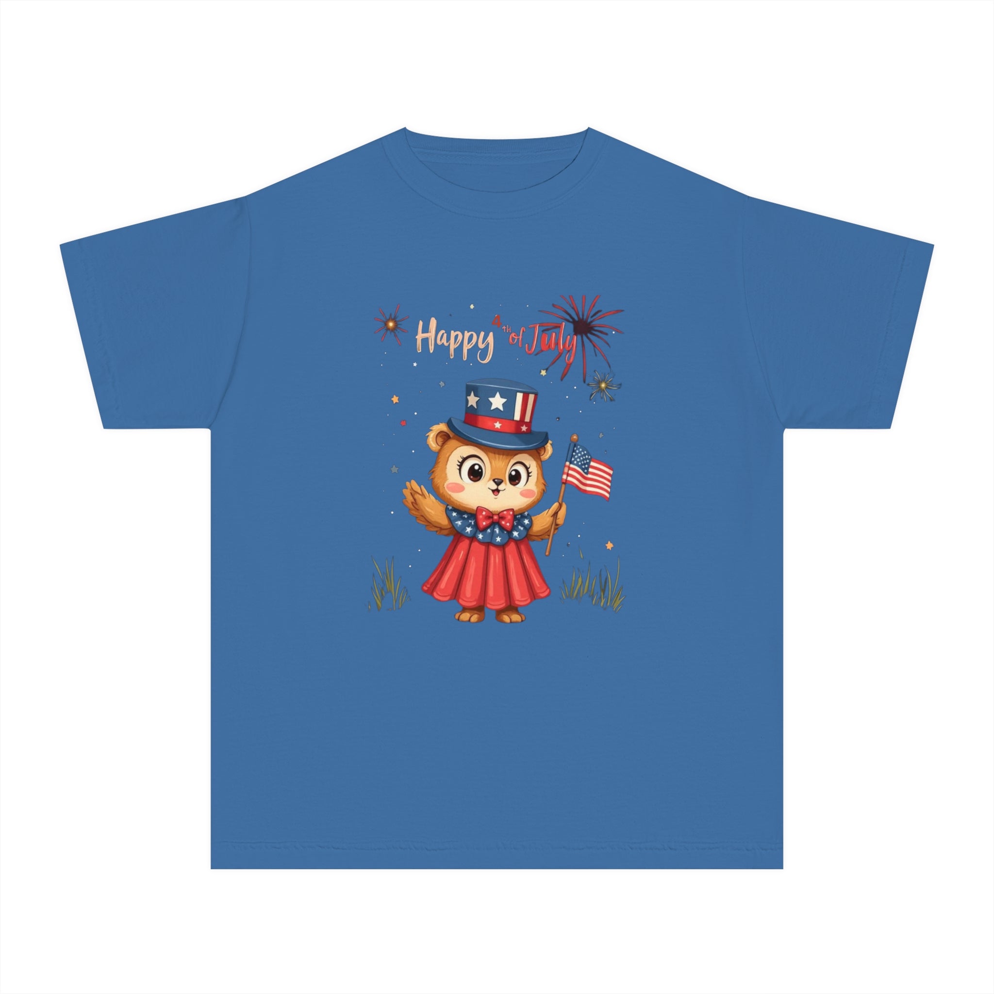 Happy Independence Day Youth Midweight Tee