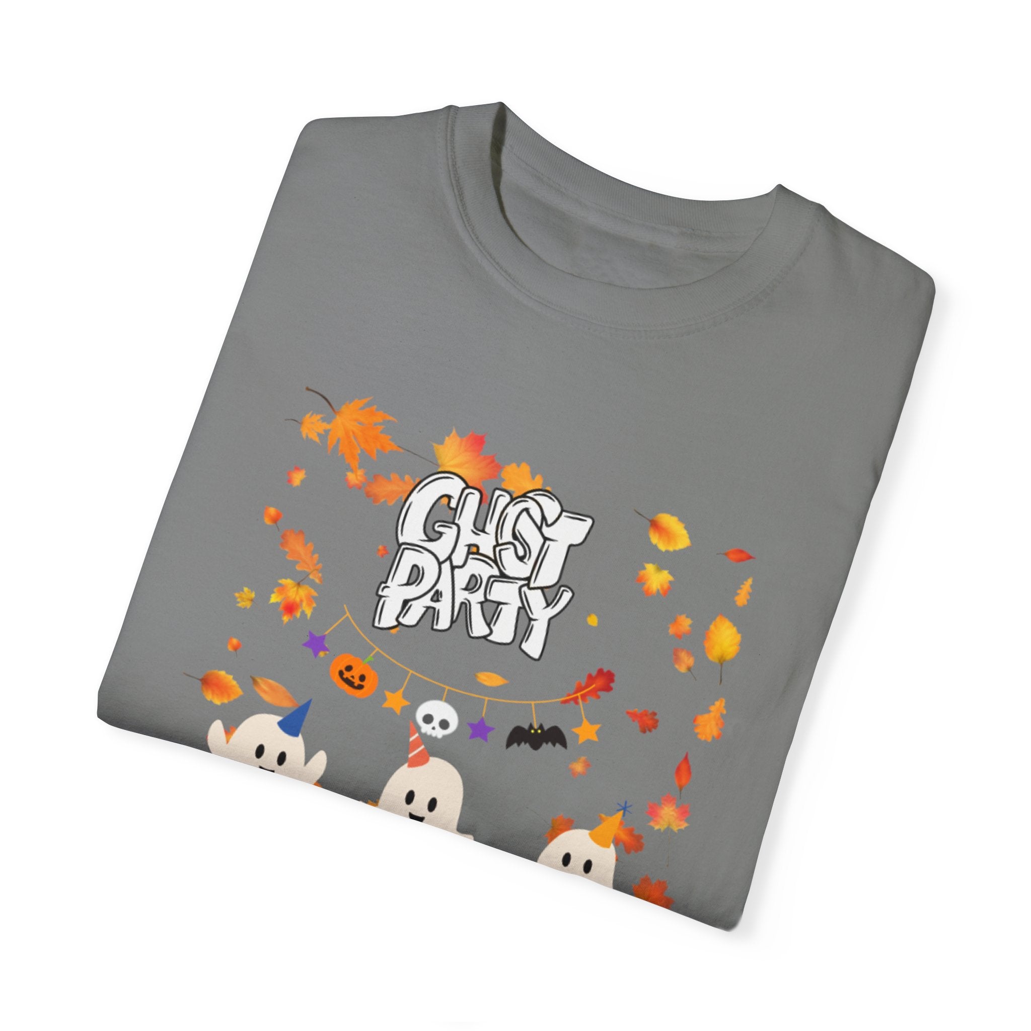 Ghost Party Unisex Garment-Dyed T-shirt