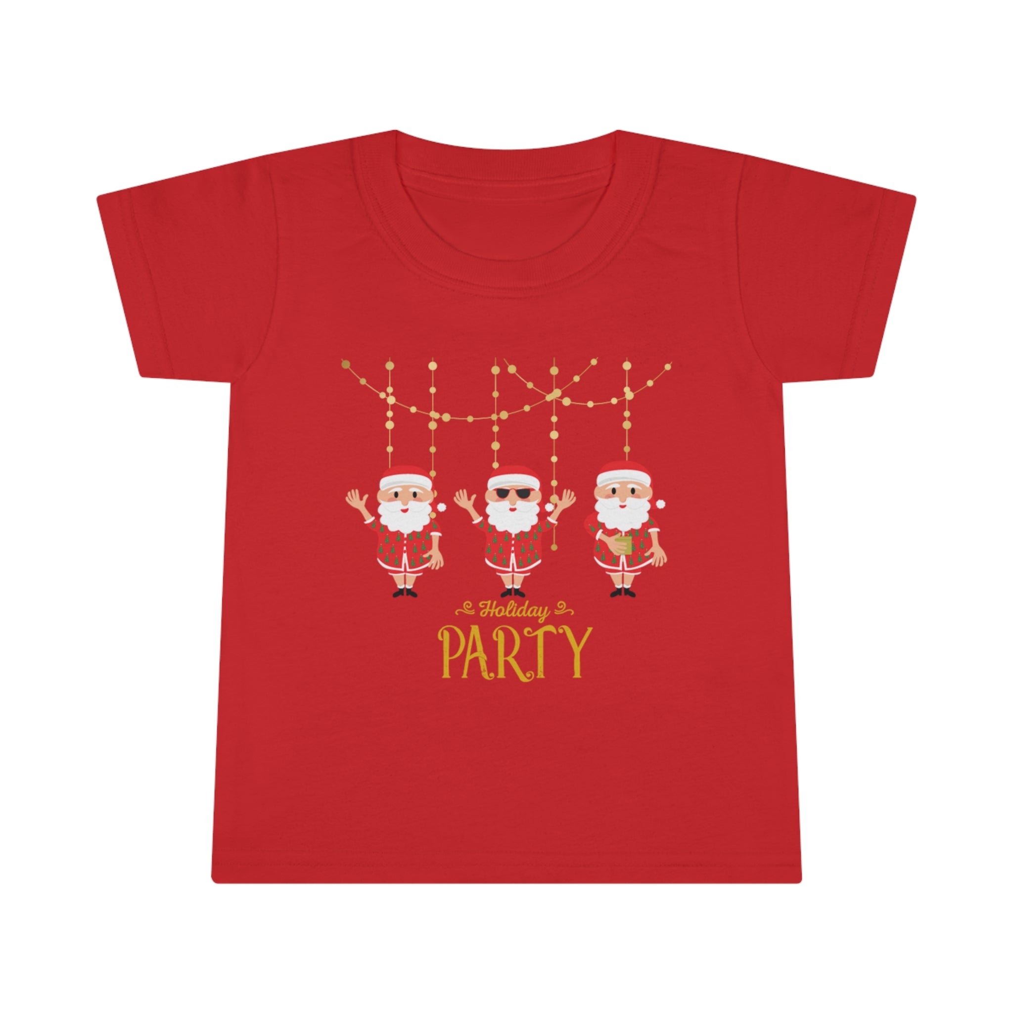 Santa's Holiday Party Toddler T-shirt