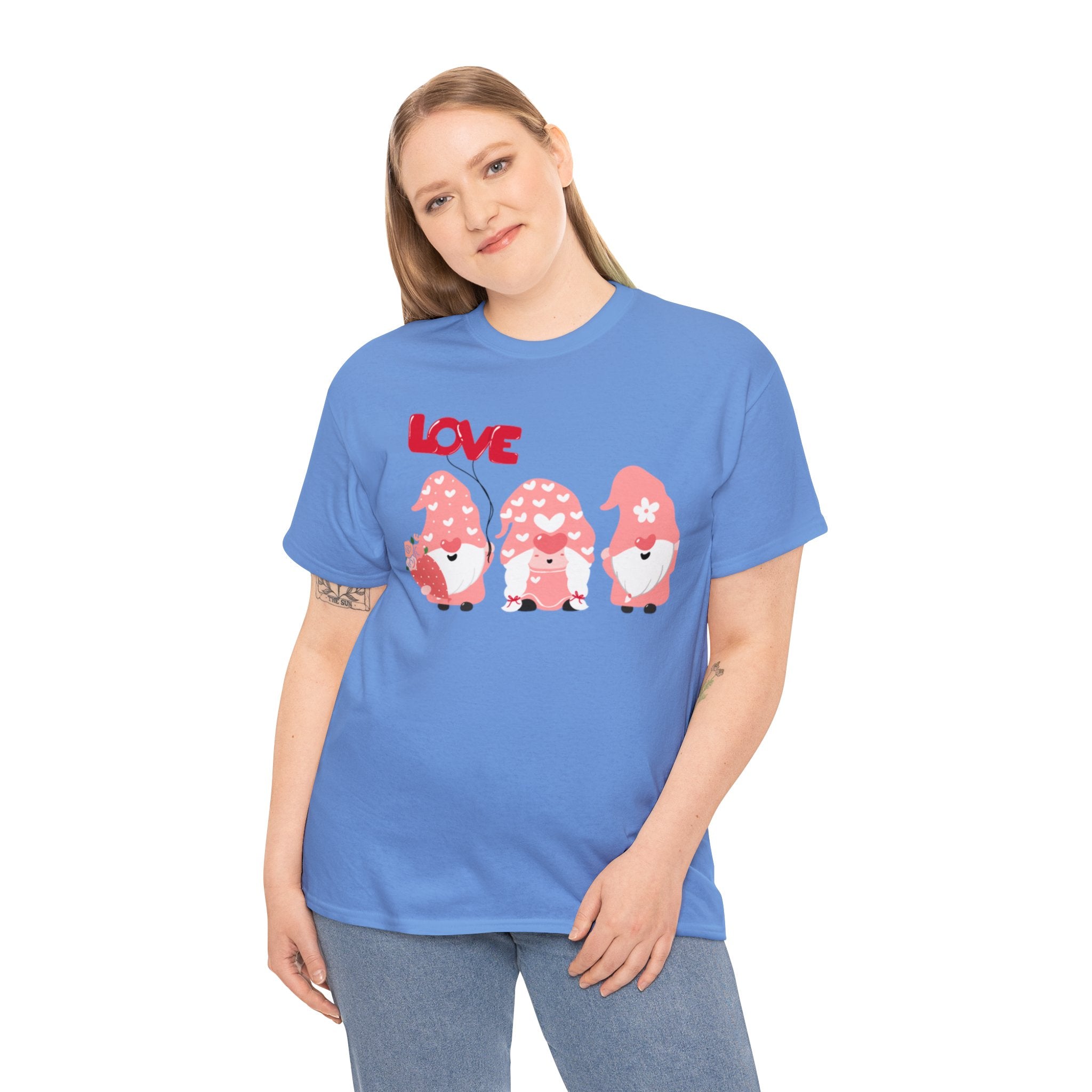 Love Gnome Day Unisex Heavy Cotton Tee