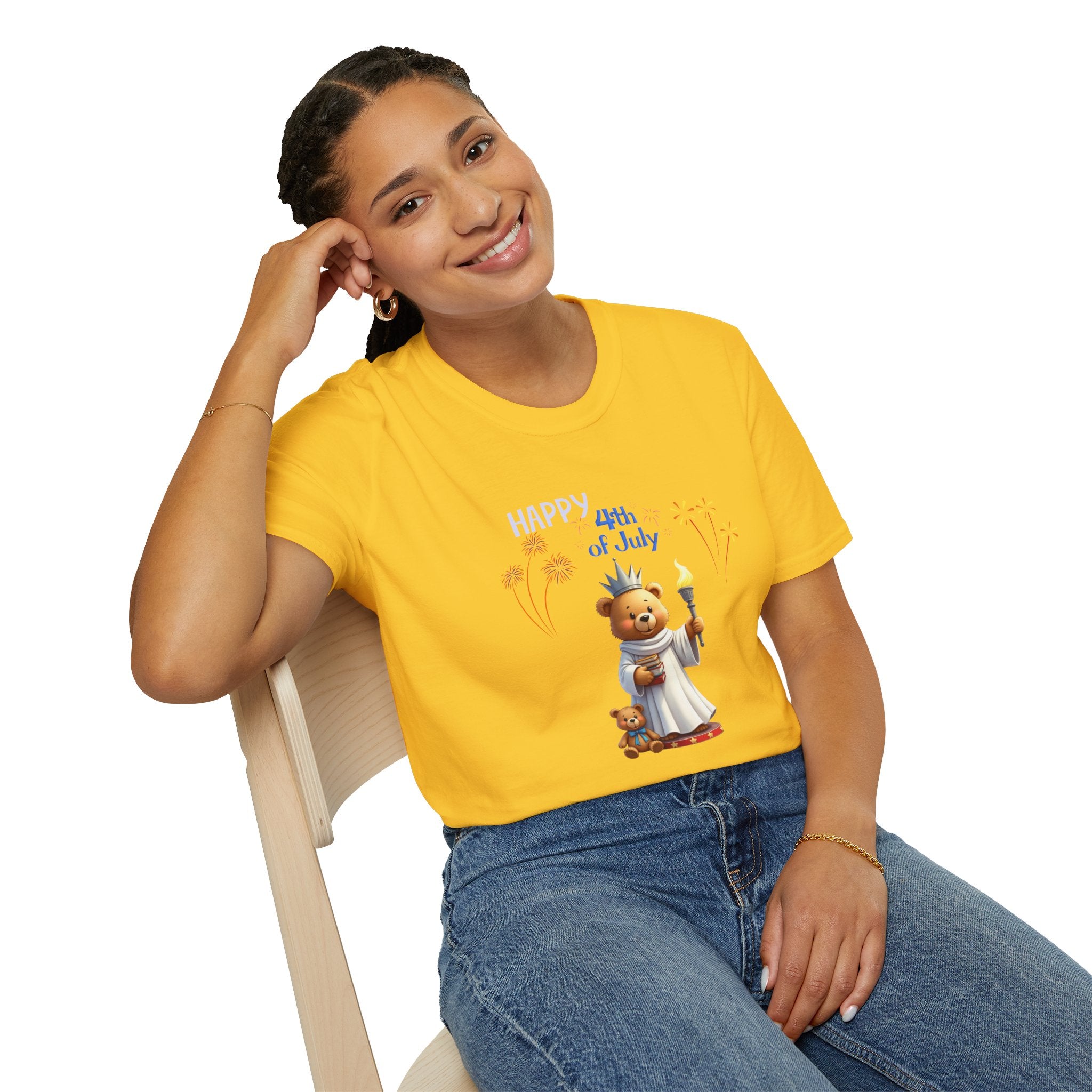 Lady Liberty Unisex Softstyle T-Shirt