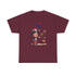 Uncle Sam Tee Happy of July, Unisex Heavy Cotton Shirt