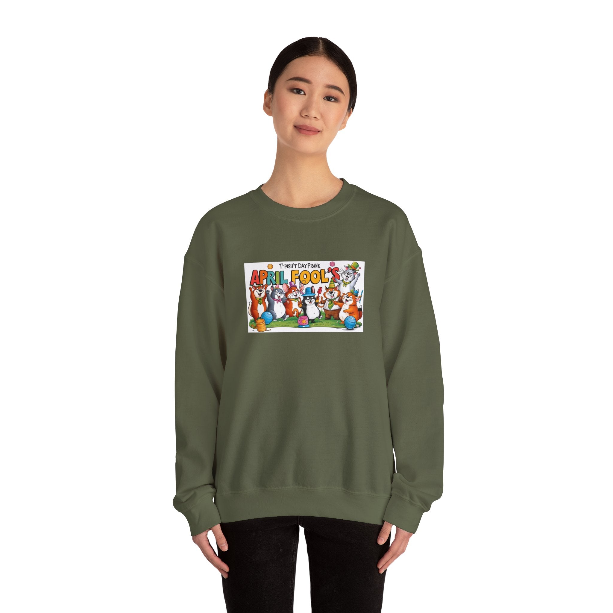 T-Pish'-T Day Prank Unisex Crewneck Sweatshirt