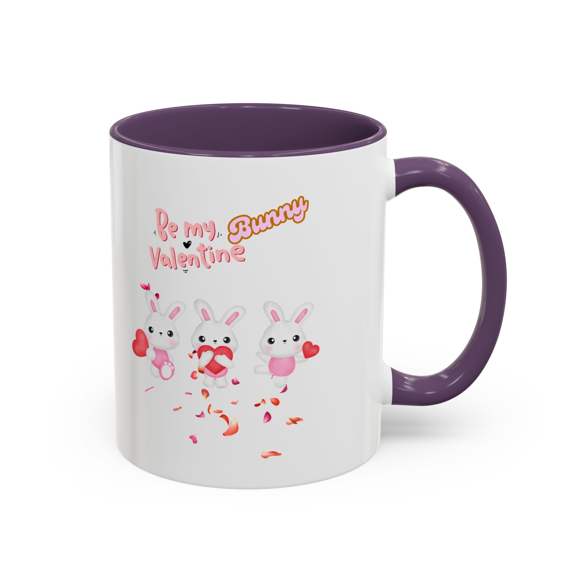 My Bunny Valentine Accent Coffee Mug (11, 15oz)