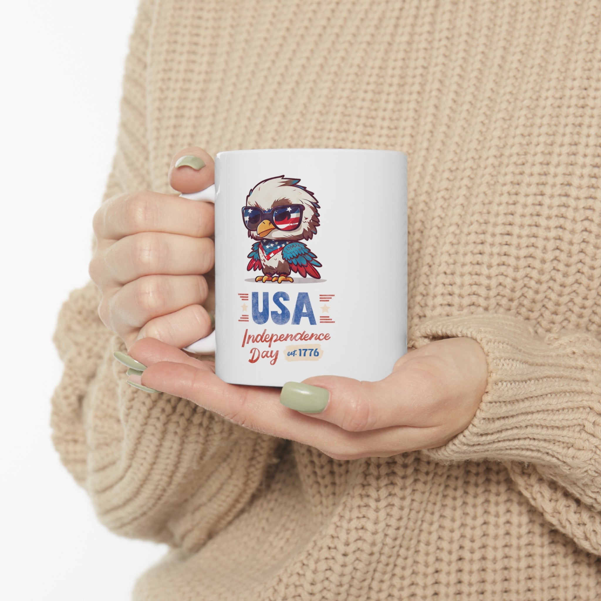 USA Independence Day Ceramic Mug 11oz