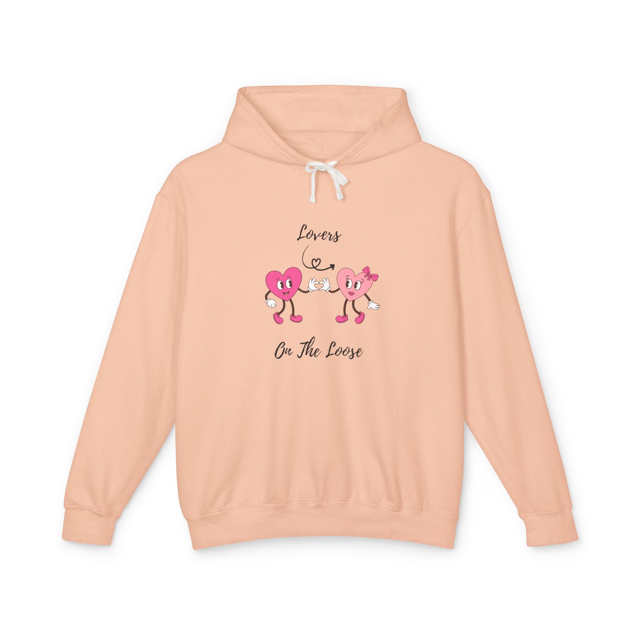 Lovers On The Loose Unisex Lightweight Hooded Sweatshirt