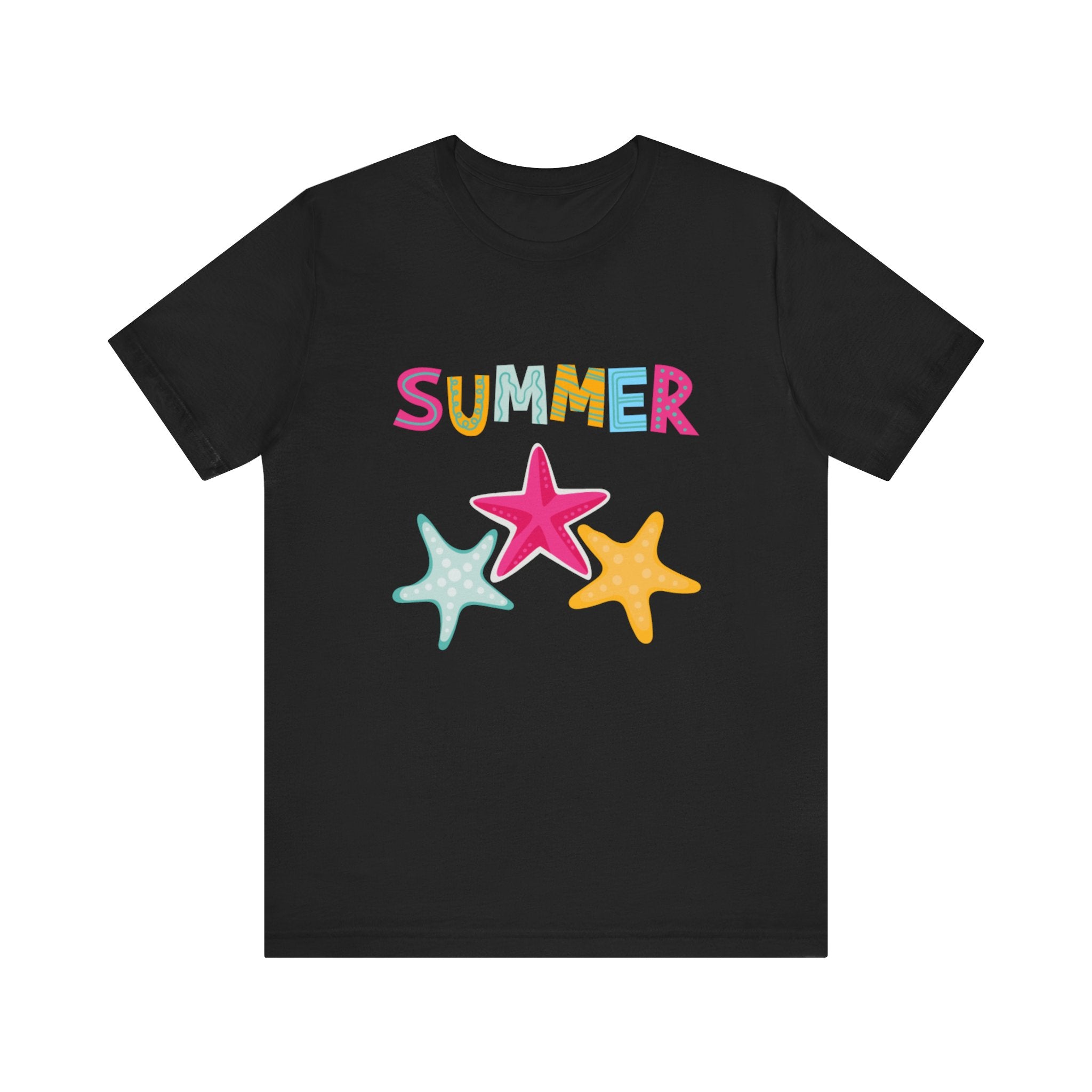 Summer Starfish Unisex Jersey Short Sleeve Tee