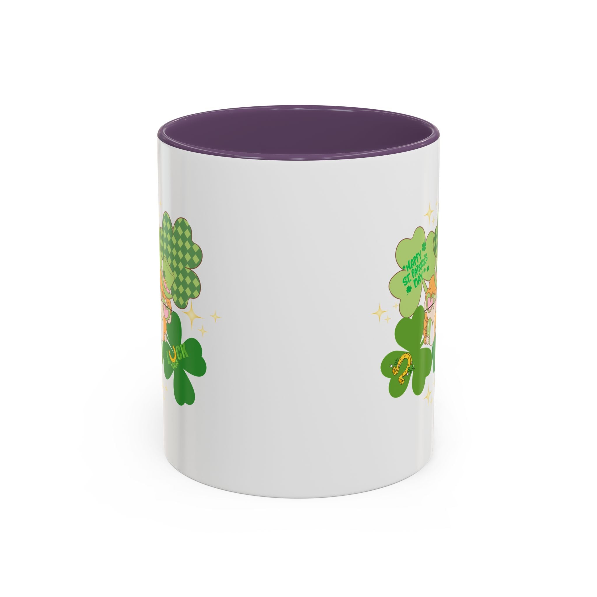 Retro St. Paddy's Day Accent Coffee Mug - 11oz & 15oz