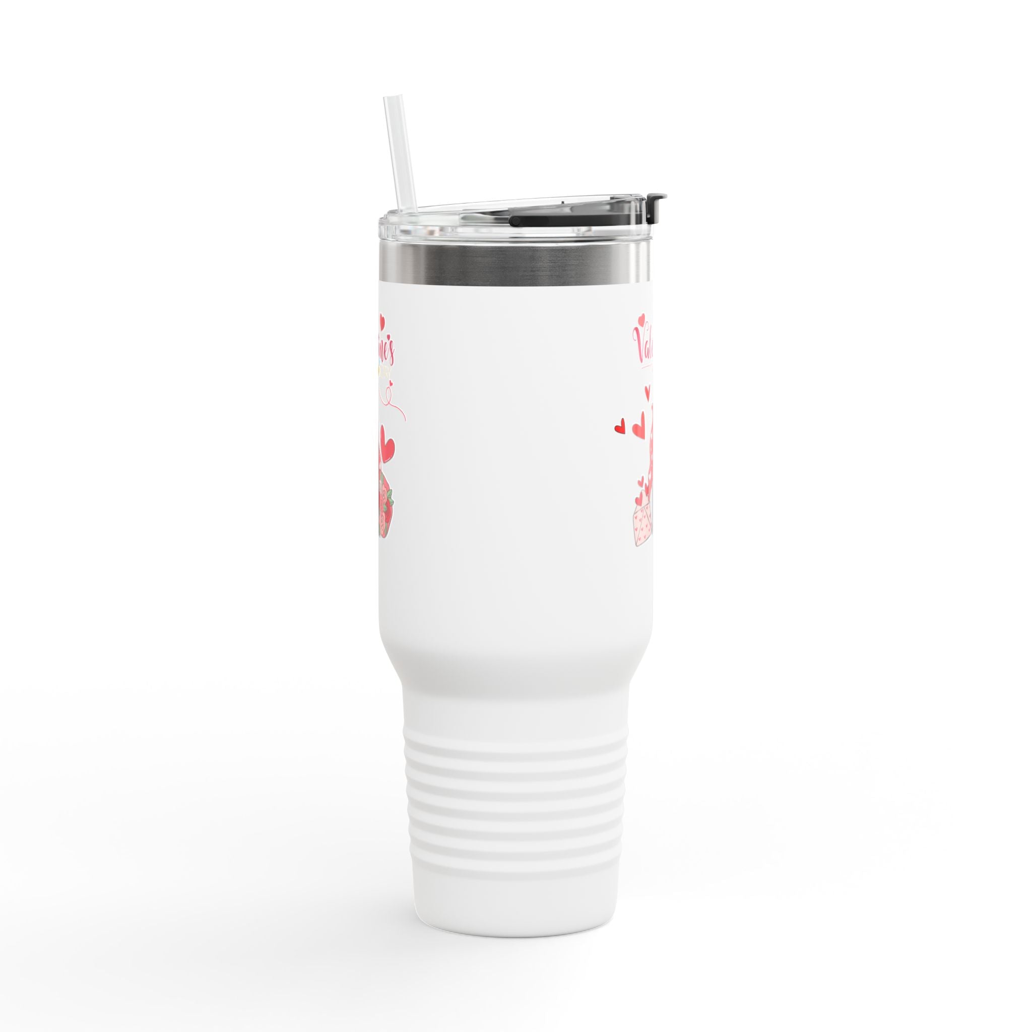Gnome Valentine's Day Insulated Travel Mug, 40oz