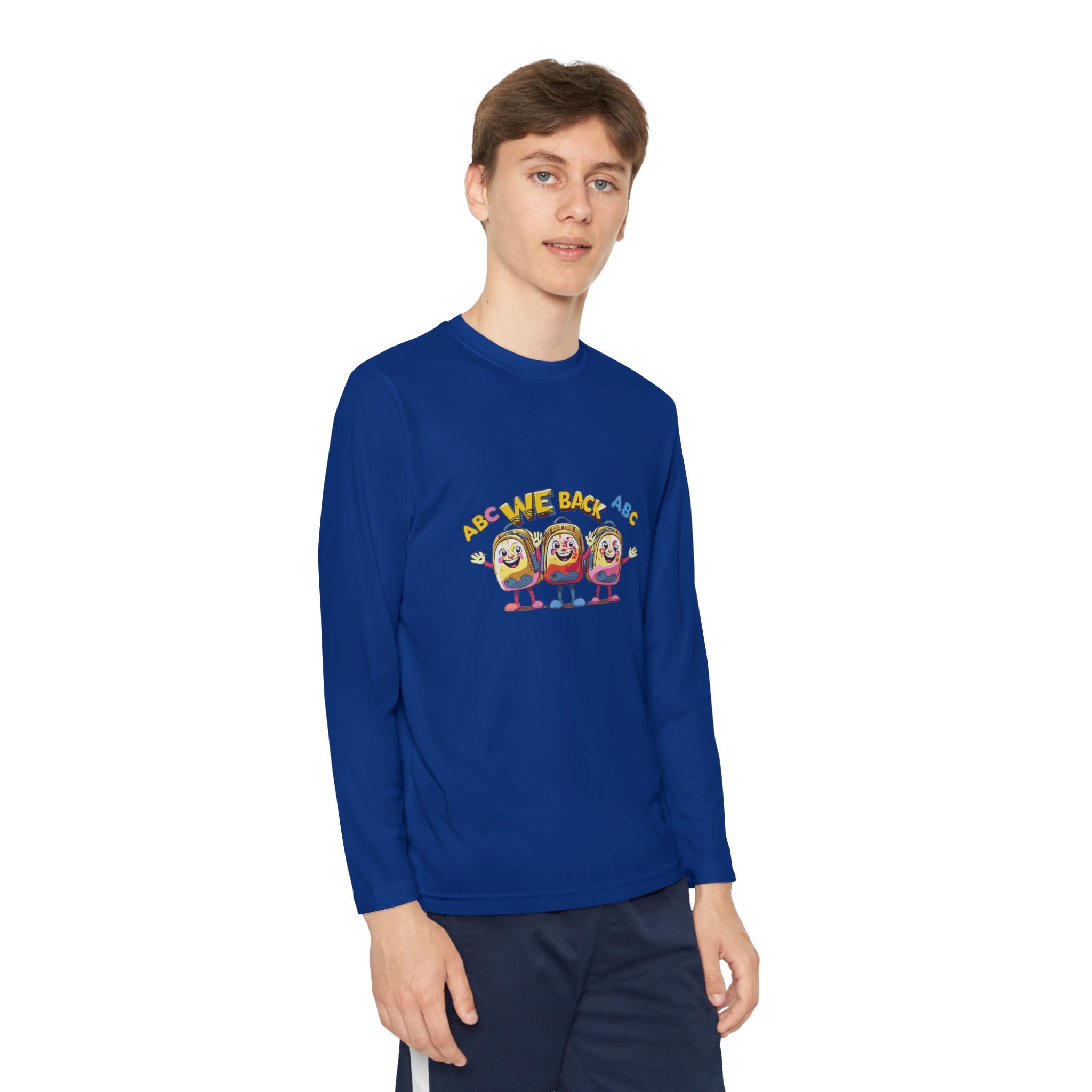 We Back Youth Long Sleeve Competitor Tee