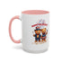 Happy 4th of July Teddy Bear Couple Coffee Mug
