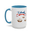 Happy Columbus Day Accent Coffee Mug (11, 15oz)