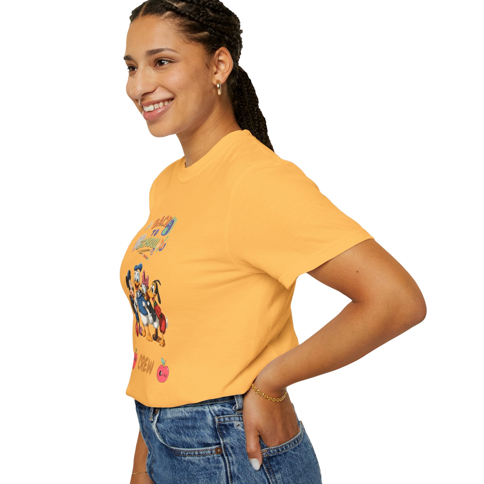 Back to School Crew Unisex Dyed T-Shirt