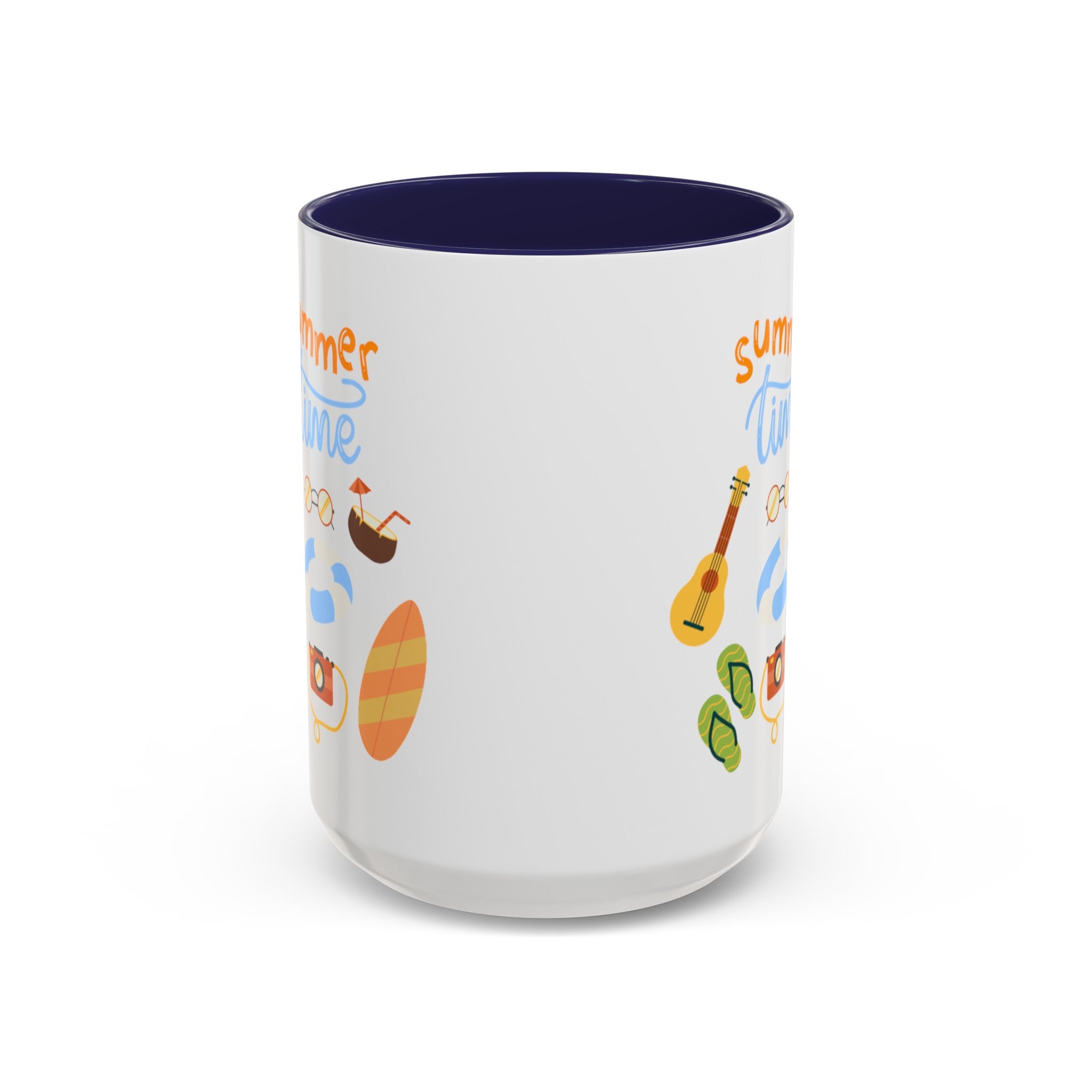 Summertime Fun Accent Coffee Mug (11, 15oz)