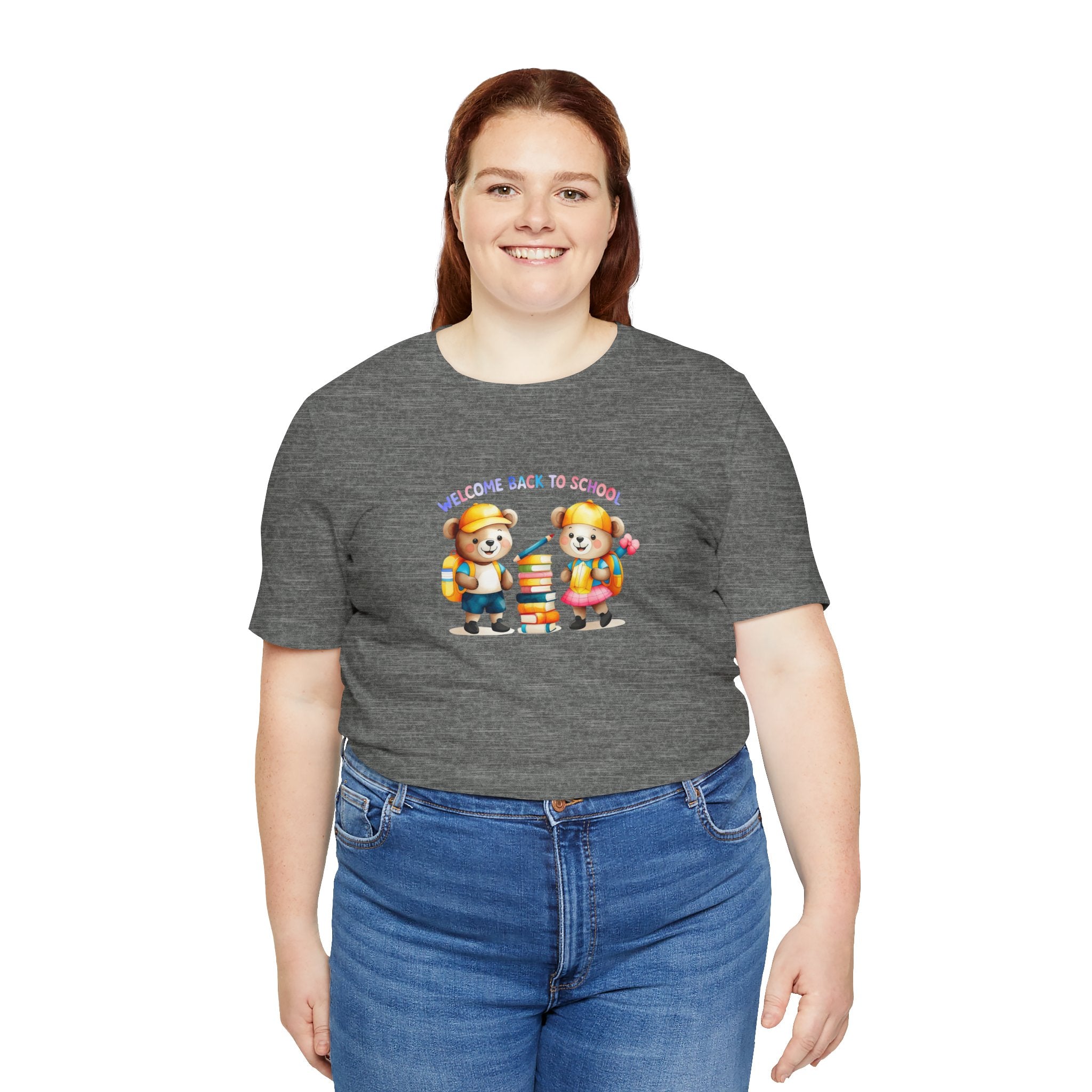 Welcome Back to School Fun Unisex Jersey Short Sleeve Tee