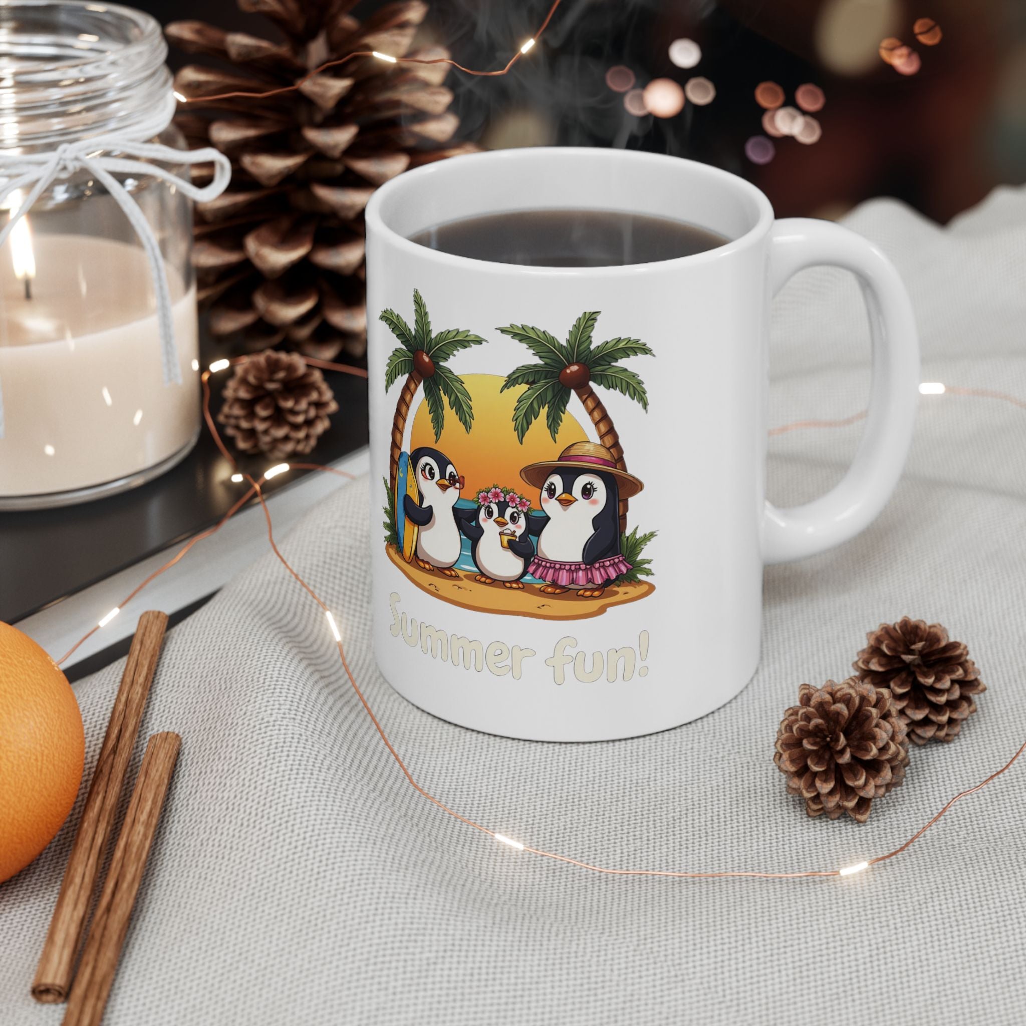Summer Fun Ceramic Mug