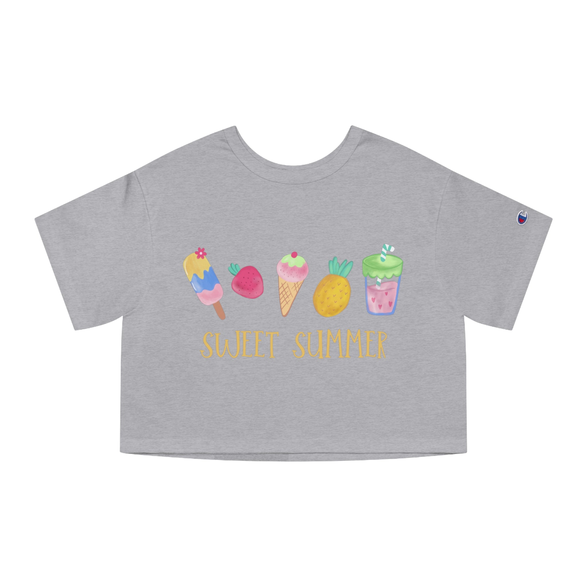 Sweet Summer Champion Women's Heritage Cropped T-Shirt