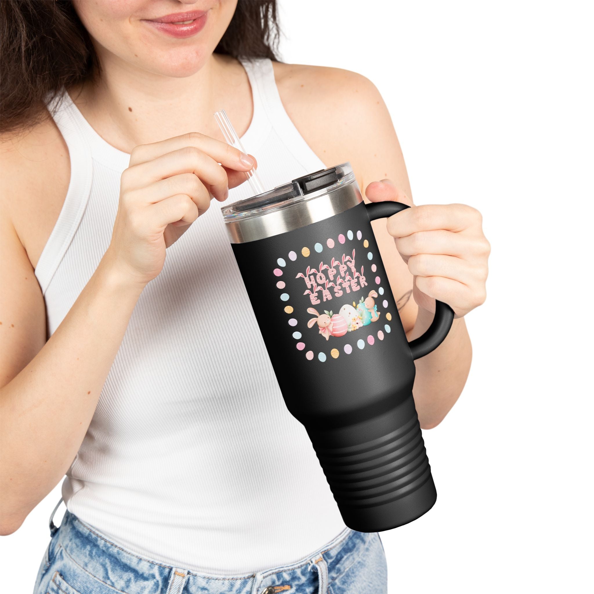 Hoppy Easter Insulated Travel Mug - 40oz