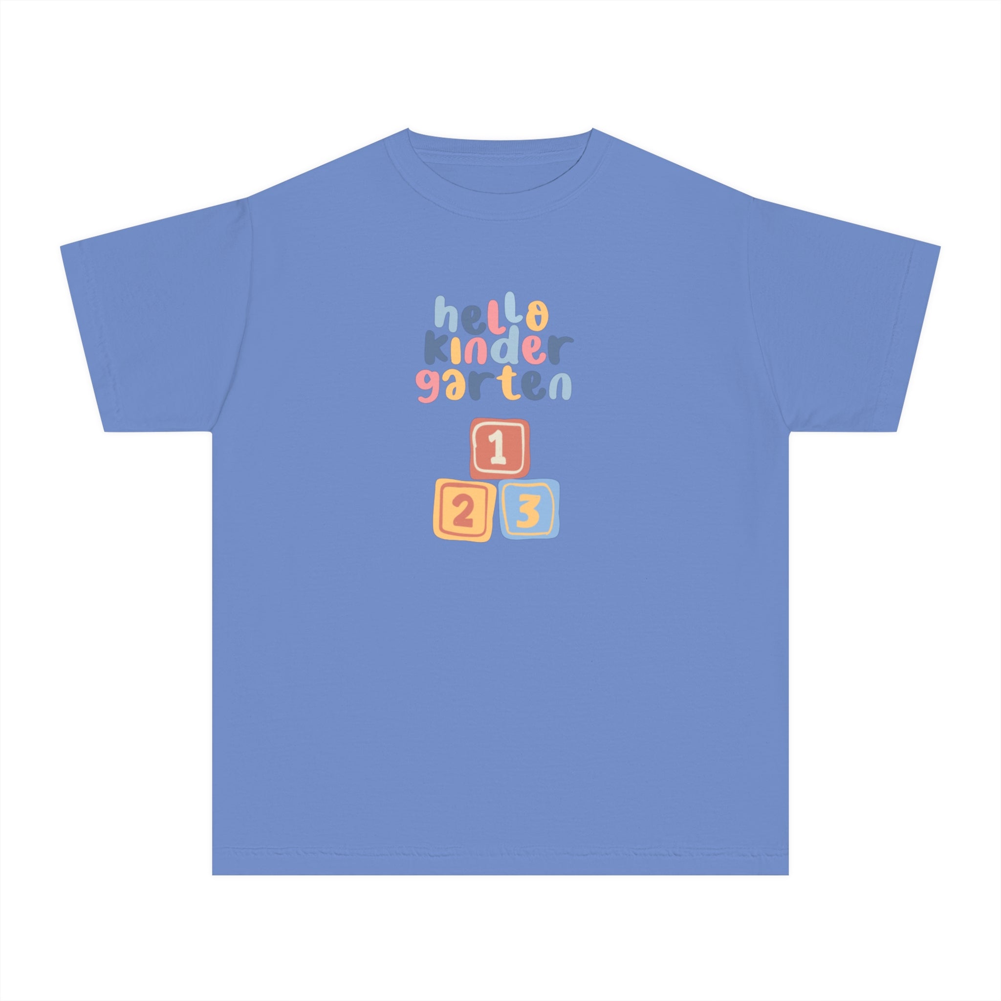 Hello Kindergarten Youth Midweight Tee