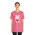 V-Day BunnyUnisex Jersey Short Sleeve Tee