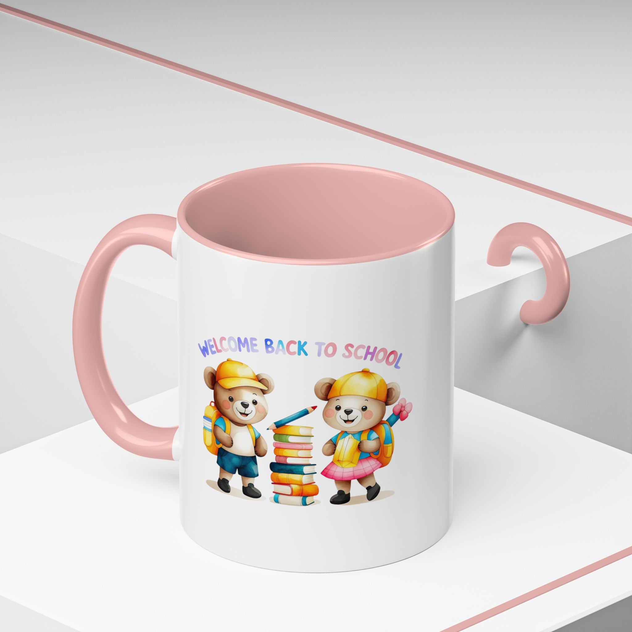 Welcome Back to School Bear Coffee Mug - 11oz, 15oz