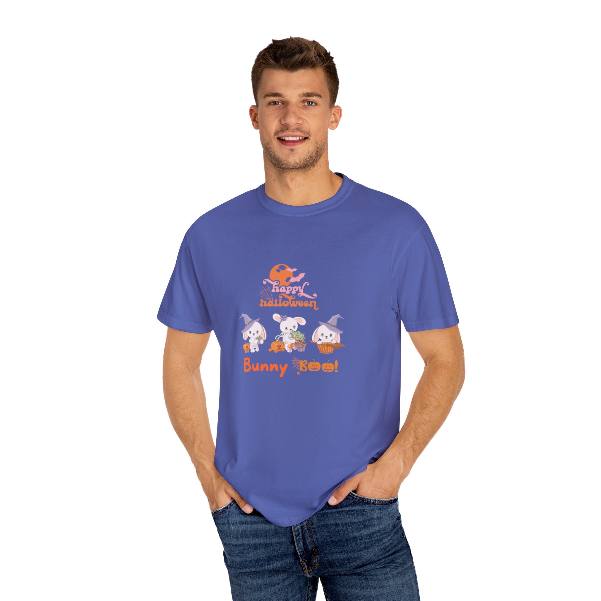 Bunny Boo Unisex Garment-Dyed T-shirt