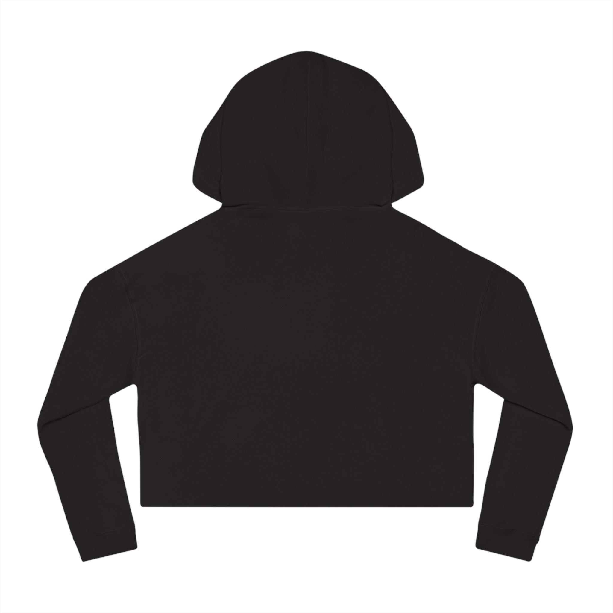 Gnome Valentine's Day Women’s Cropped Hooded Sweatshirt
