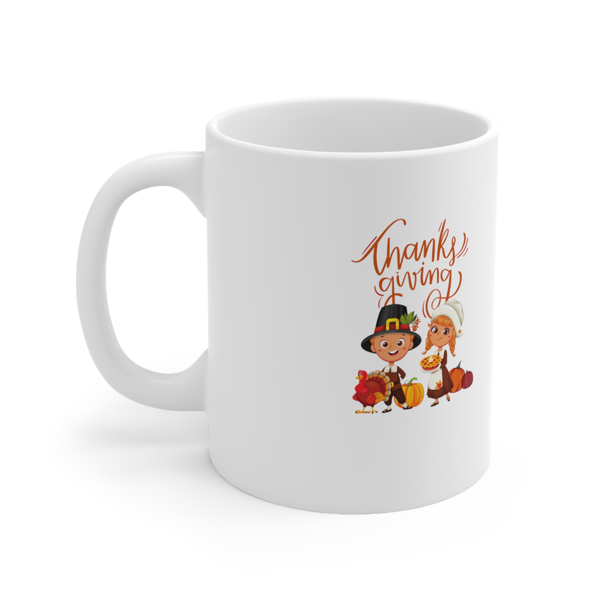 Happy Thanksgiving Ceramic Mug 11oz