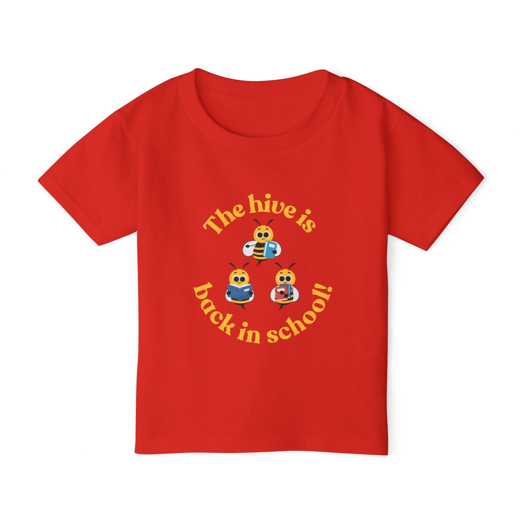 The Hive Is Back In School Heavy Cotton™ Toddler T-shirt