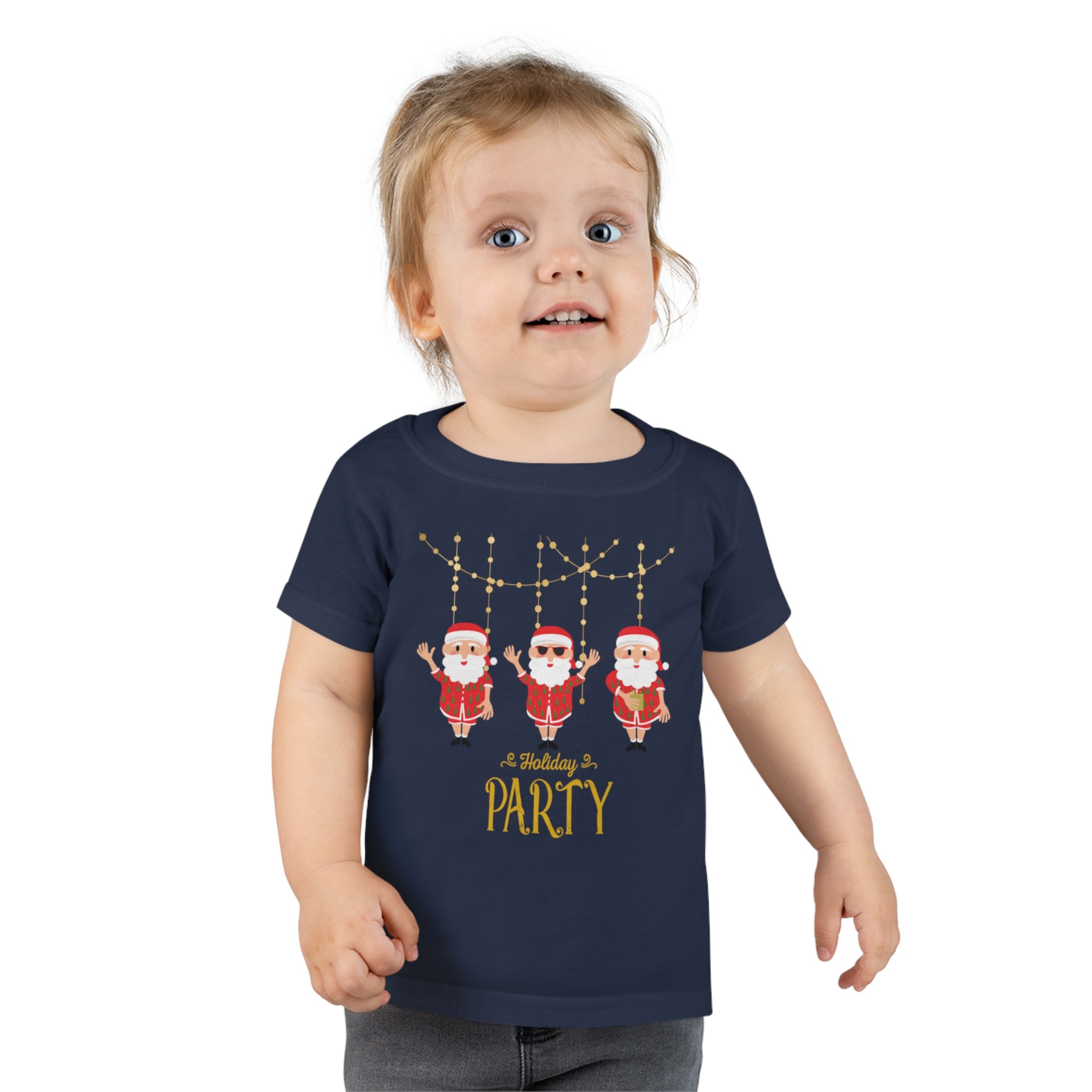 Santa's Holiday Party Toddler T-shirt