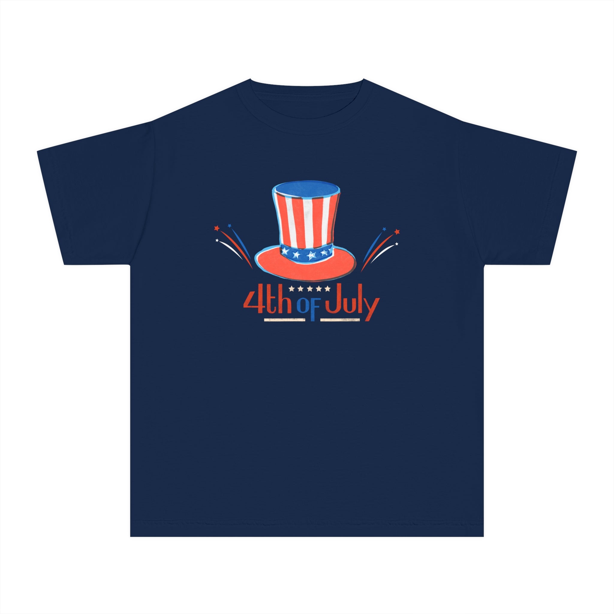 4th Of July Youth Midweight Tee