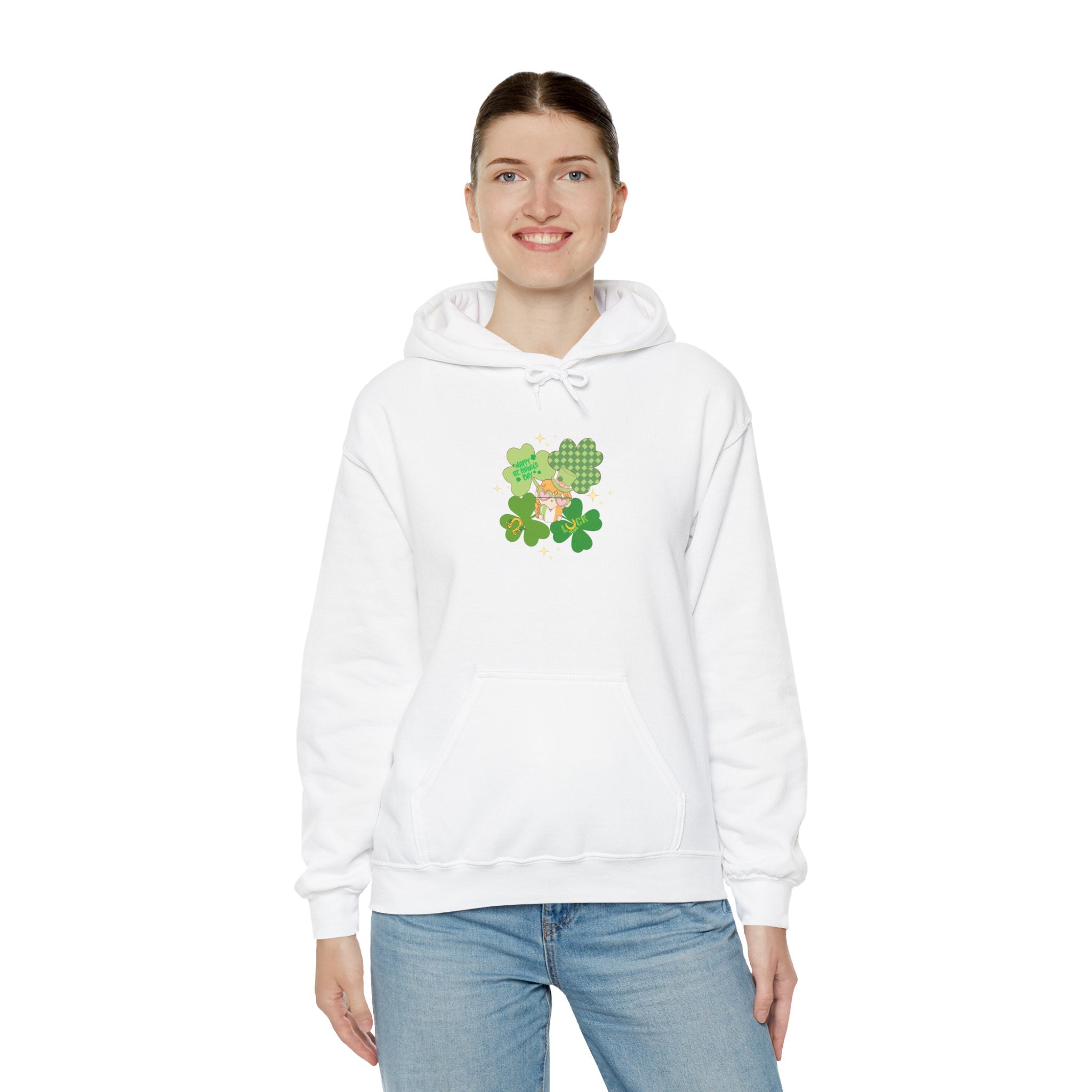 Retro St. Patty's Day Unisex Hooded Sweatshirt