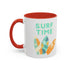 Surf Time Accent Coffee Mug (11, 15oz)