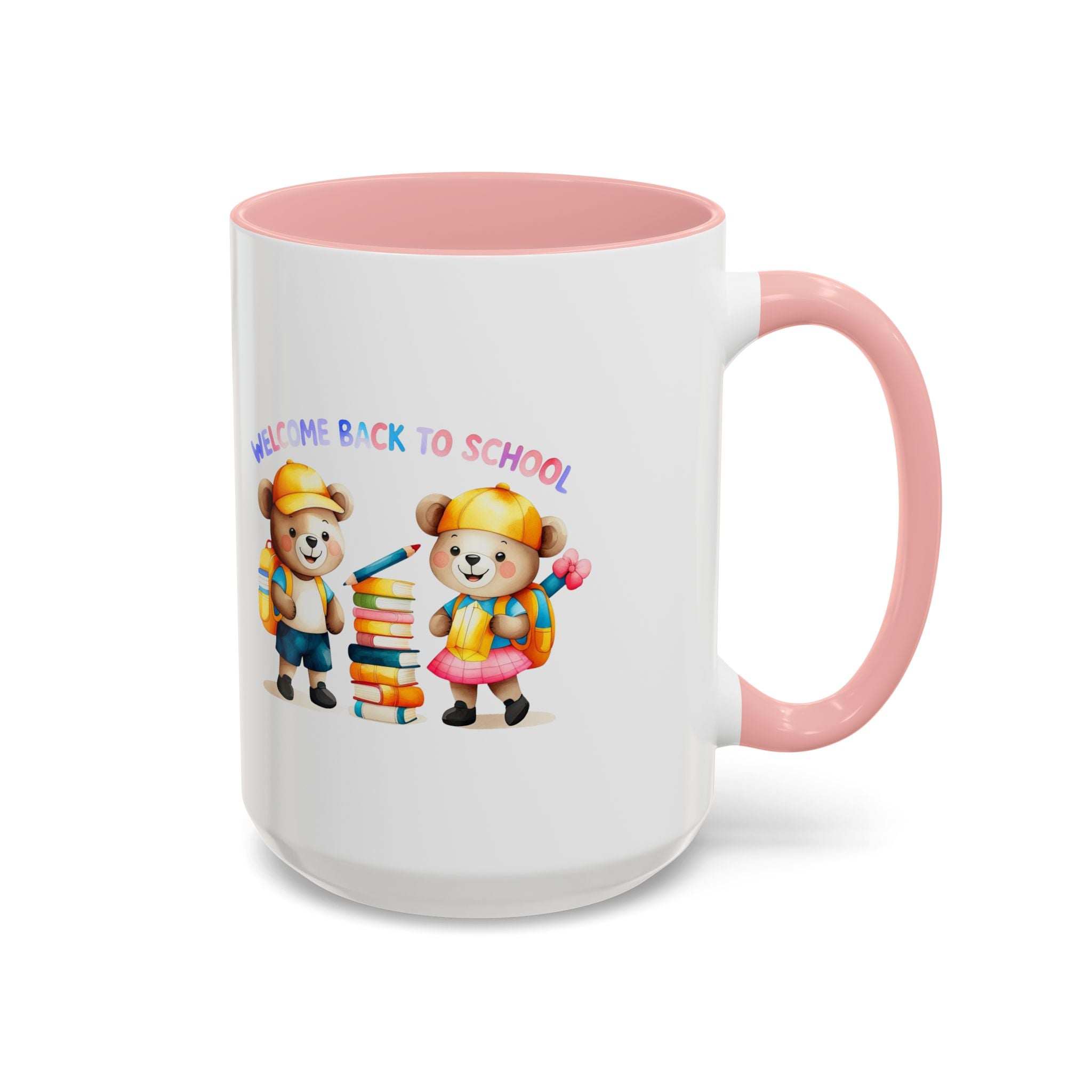 Welcome Back to School Bear Coffee Mug - 11oz, 15oz