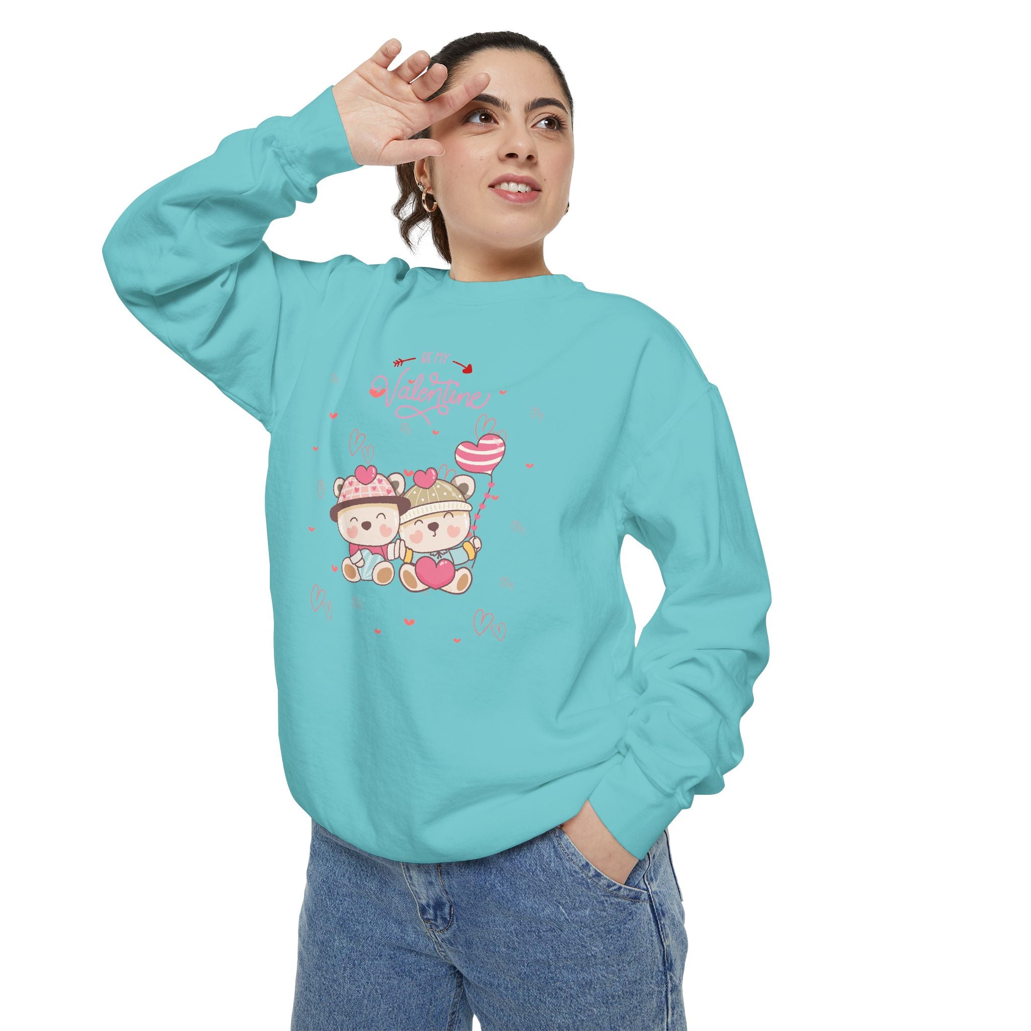You And Me Forever Unisex Garment-Dyed Sweatshirt