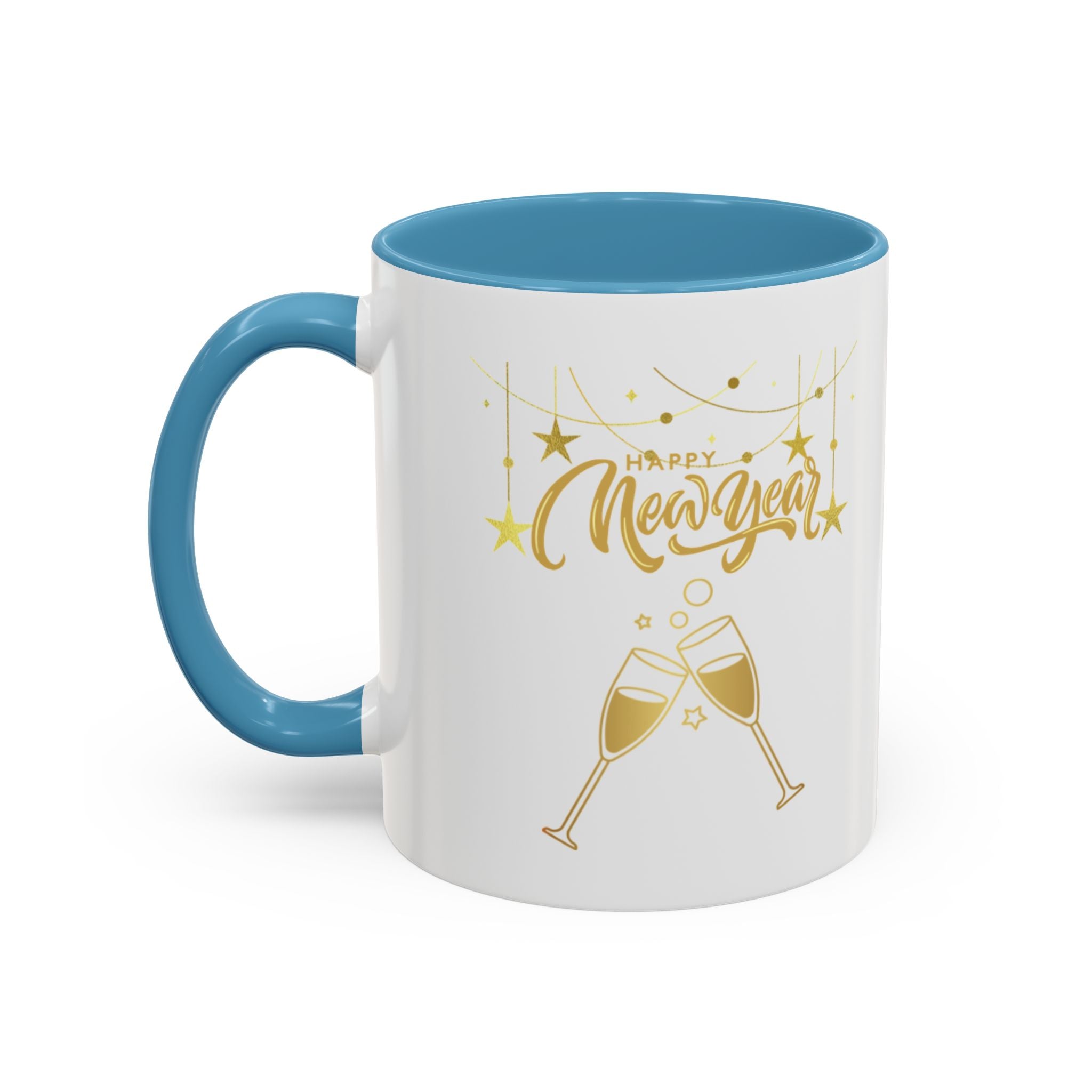 Happy New Year Accent Coffee Mug (11, 15oz)