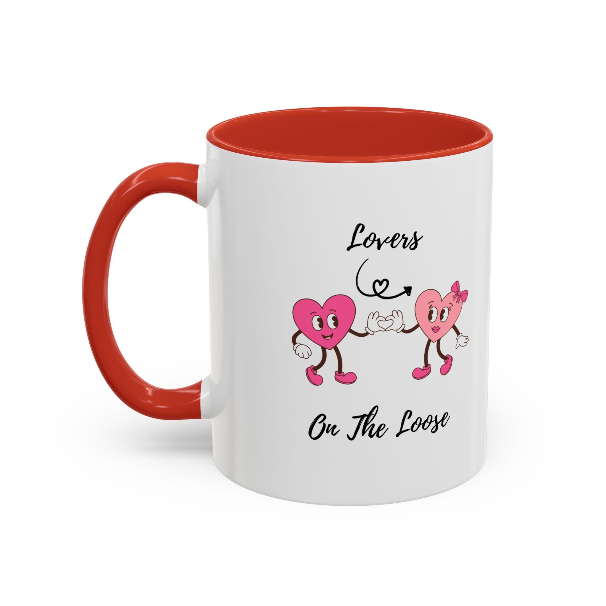 Lovers On The Loose Accent Coffee Mug (11, 15oz)